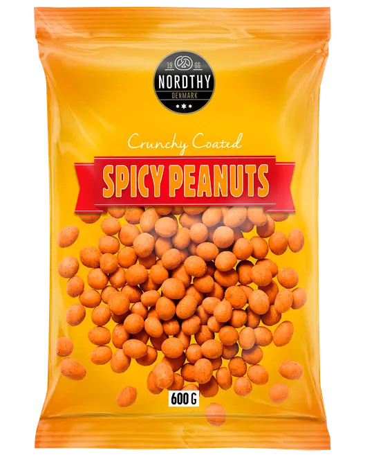NORDTHY Spicy Peanuts 600 g