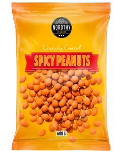 NORDTHY Spicy Peanuts 600 g