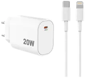 VANDENBERG Snabbladdare 20W - Lightning®-kabel