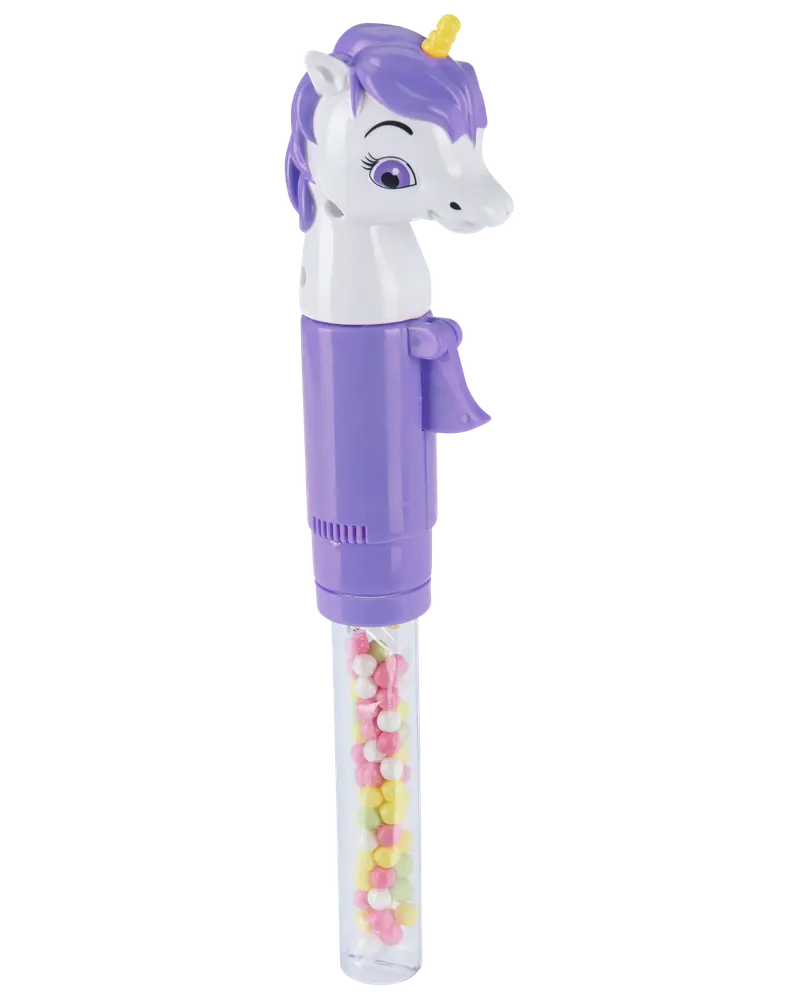Unicorn med lyd og slik