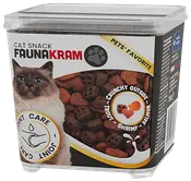 Faunakram Kattesnacks Trio fish bites 75 g