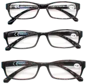 Læsebrille 3-pak medium glas