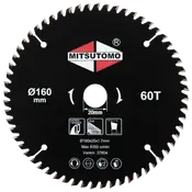 Mitsutomo Rundsavsklinge Ø160 x 20 mm 60T