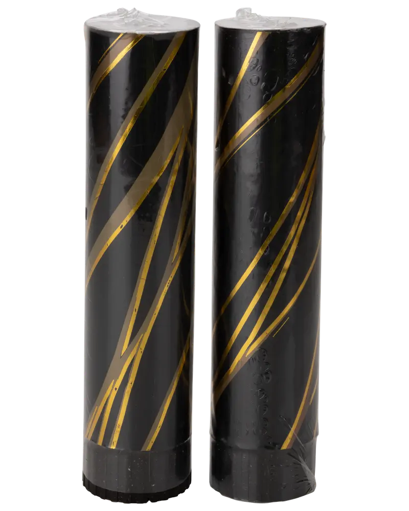 Konfettikanon H. 20 cm klassisk 2 st. blandade