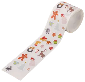 Julklistermärken 4 meter