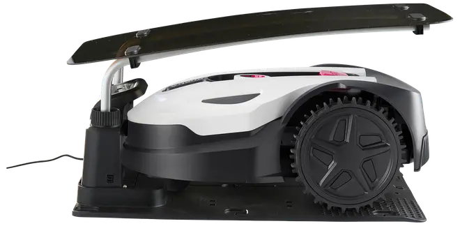 Garage för robotgräsklippare