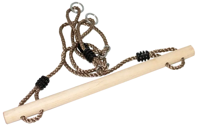 Nordic Play Active Trapez i træ med reb