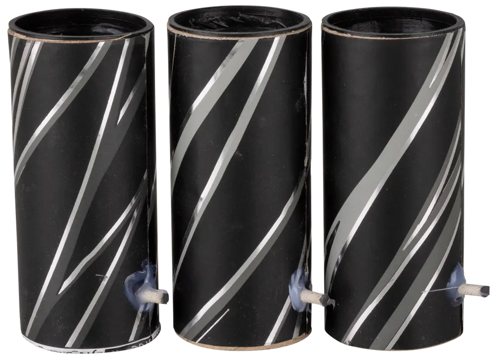 Bordbomber H. 10 cm klassisk 3 stk. assorteret