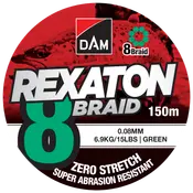 DAM Fletline 8 Braid 150 m 0,08 mm - grøn