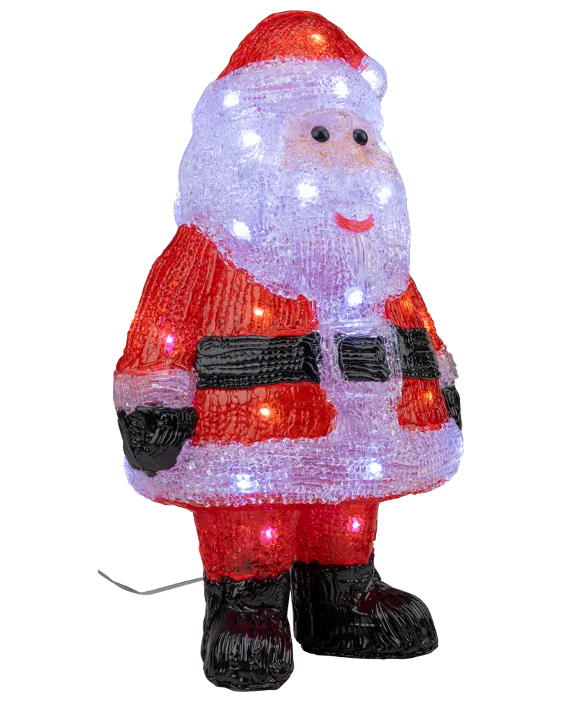 Jultomte akryl - 34 cm 