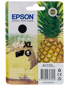 Epson Blæk single 604XL - sort