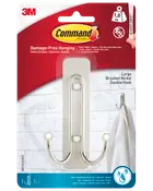 Command™ Dobbeltkrog Badeværelse - Nikkel Stor