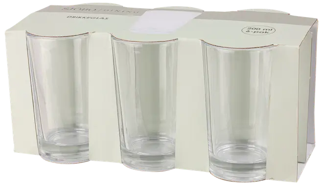 Drikkeglas 200 ml 6-pak