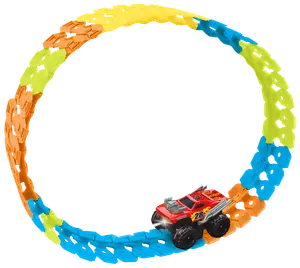 GO TRACKS Bilbana inkl. bil - 144 delar