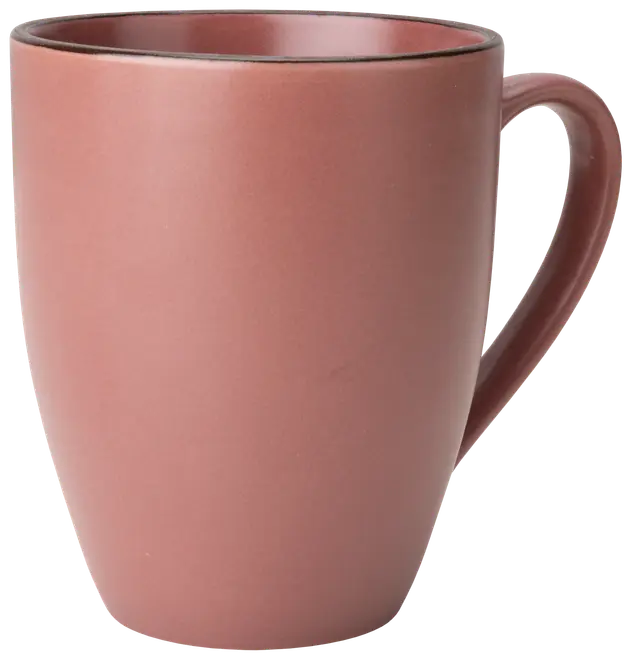 Mugg stengods rosa