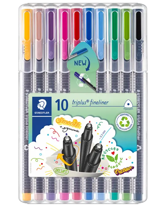 STAEDTLER TRIPLUS FINELINER 10
