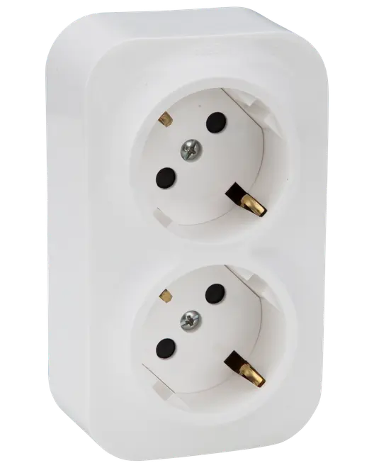 Legrand Stikkontakt dobbelt med schuko