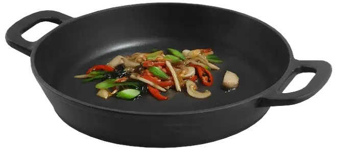 BAKERgrill Grill Wok flex gjutjärn