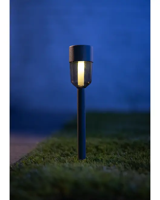 SOLCELLSLAMPA PÅ SPETT 35 CM