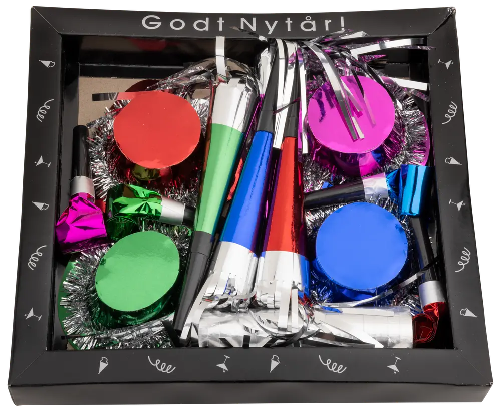 Festlåda, 13 delar – olika färger