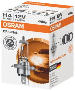 Osram autopære H4 60/55W 12V 1 stk.