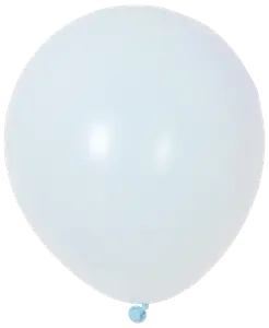 Ballong ljusblå 6-pack