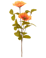 Blomst kunstig 30 cm - orange