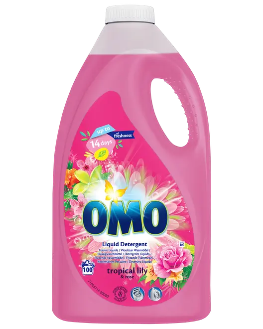 Vaskemiddel flydende Tropical Lily & Rose 5 L