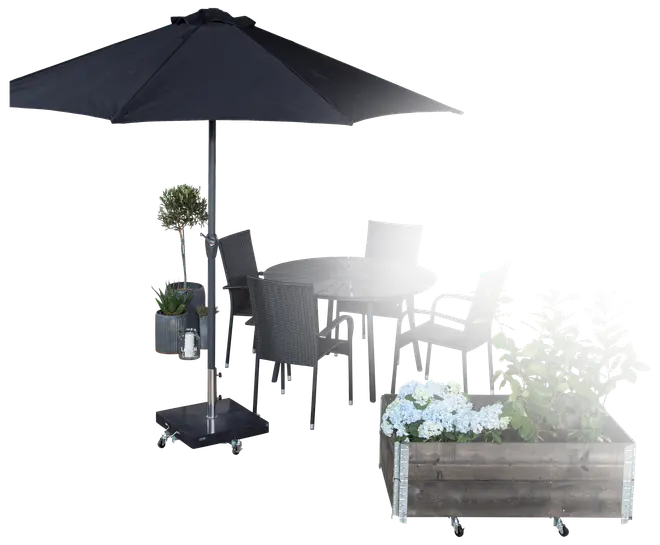 Parasollvagn 40-60 cm