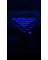 Glow beer pong