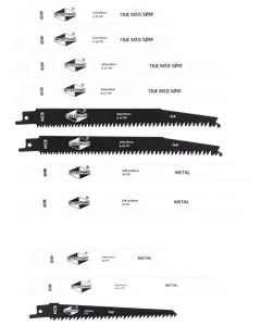 Tigersågblad 12-pack