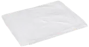 Klar plastpose i rektangulær form, tynd og let. Velegnet til opbevaring eller indpakning. Transparent materiale gør indholdet synligt. Lukket på tre sider, åben på én side.