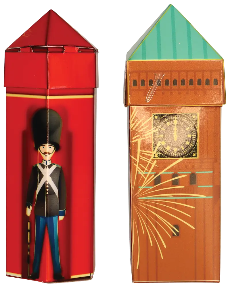 Fontæne skilderhus/rådhus 2-pak