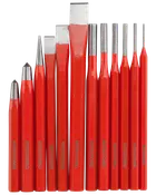 Mitsutomo Kørner-, dorn- og mejselsæt 12 dele