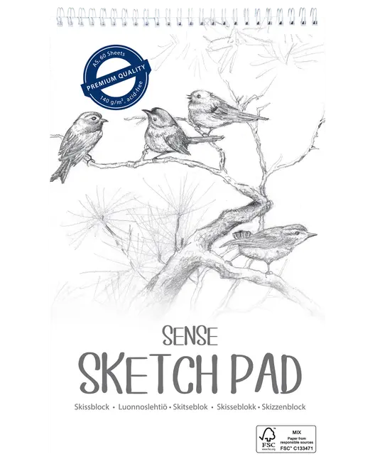 Sense Sketchblock A4 140 G