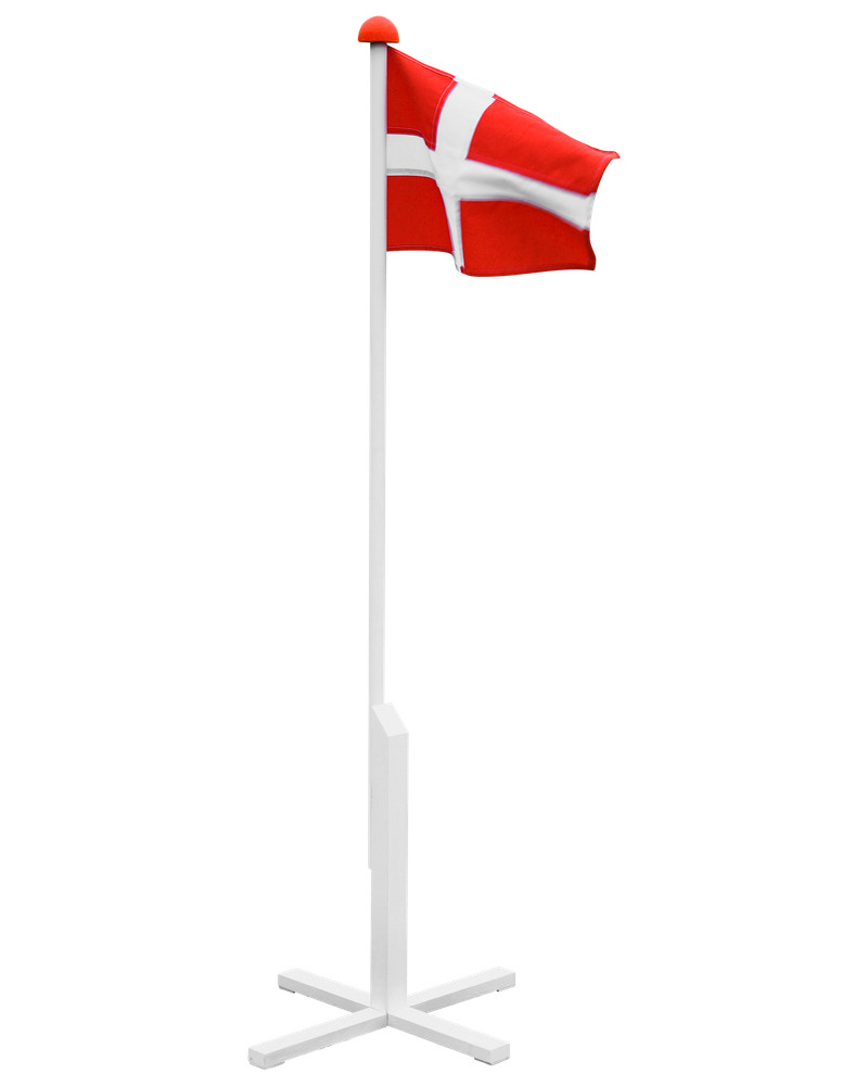 Flagstang med flag - 150 cm