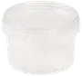 Plastbøtte med låg 280 ml Rund