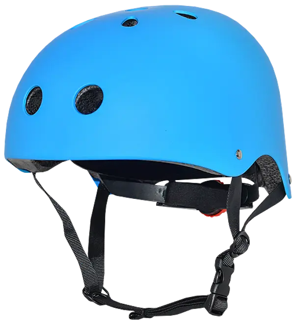 Cykelhjälm rosa, Blå