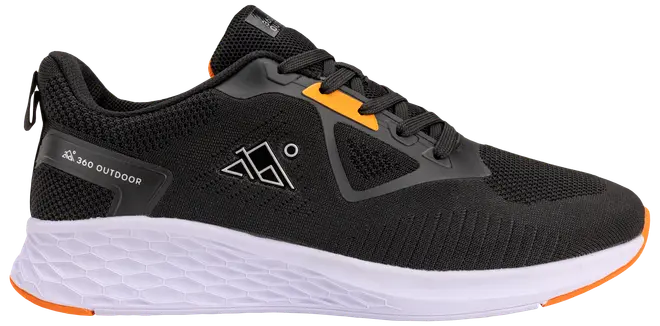 Sneakers svart/orange