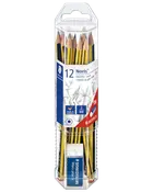 Staedtler Noris Blyant 12-pak med viskelæder
