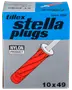 Plugg röd pan 5x80mm pkt 25st