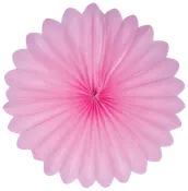 Vifte Ø30 cm lyserød 2-pak