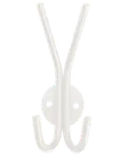 Hattekrog dobbelt - Hvid