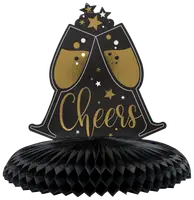 Honeycomb bordpynt - cheers