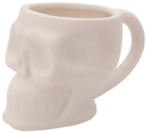 Halloween-mugg Dödskalle 350 ml