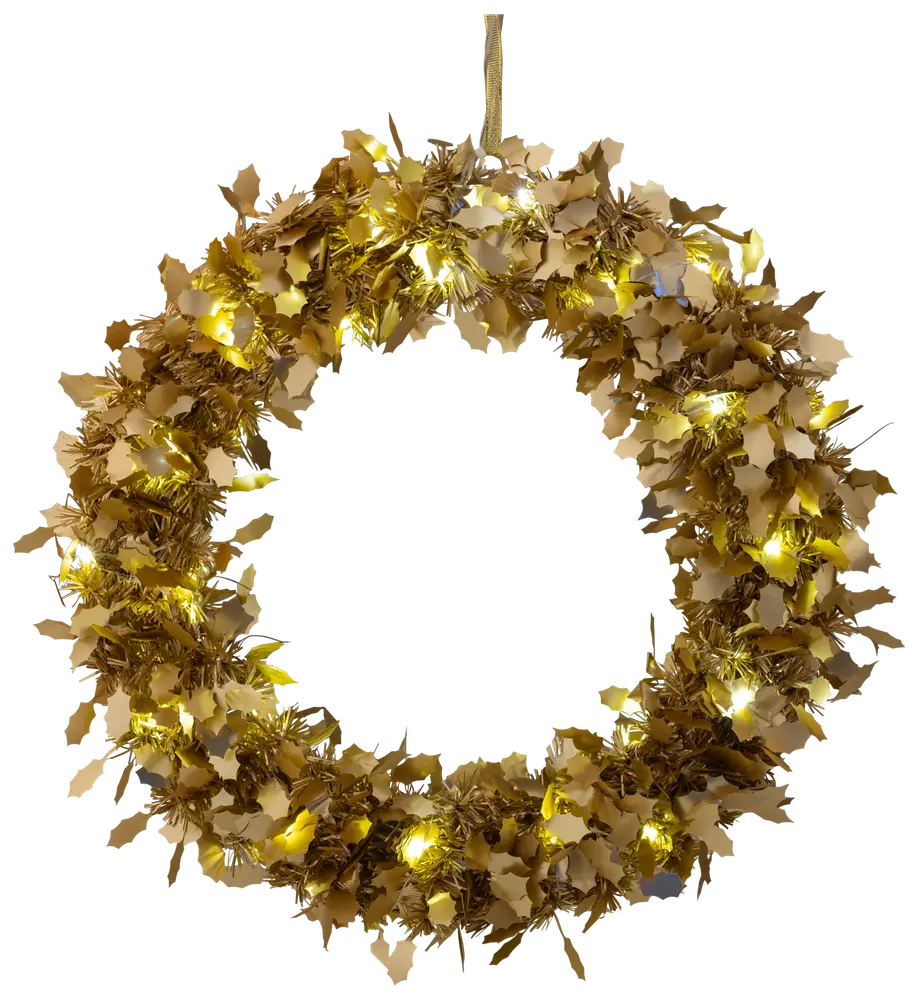 Krans Guld Ø42 cm
