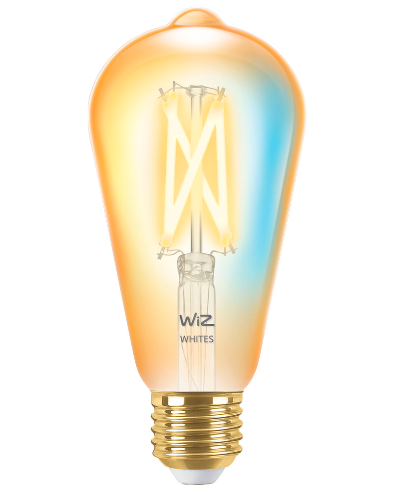 Smart LED-pære7W E27 ST64 Amber