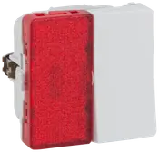 LK FUGA Afbryder 1 pol med lampe