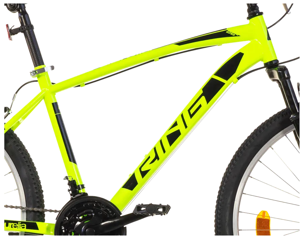 Aurelia 26" cykel med 18 gear - Fluo gul