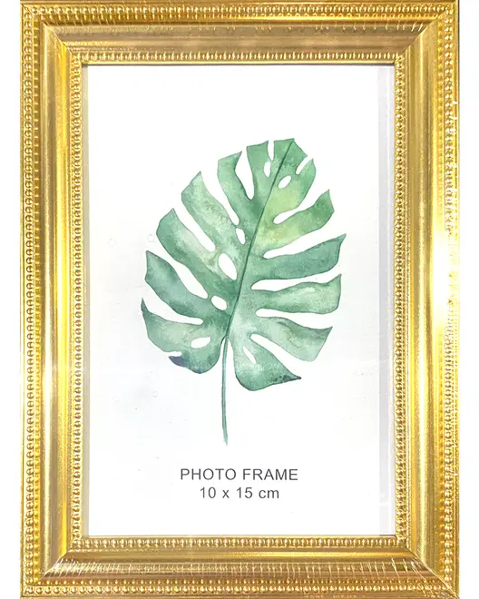 Billedramme antik guld 10 x 15 cm